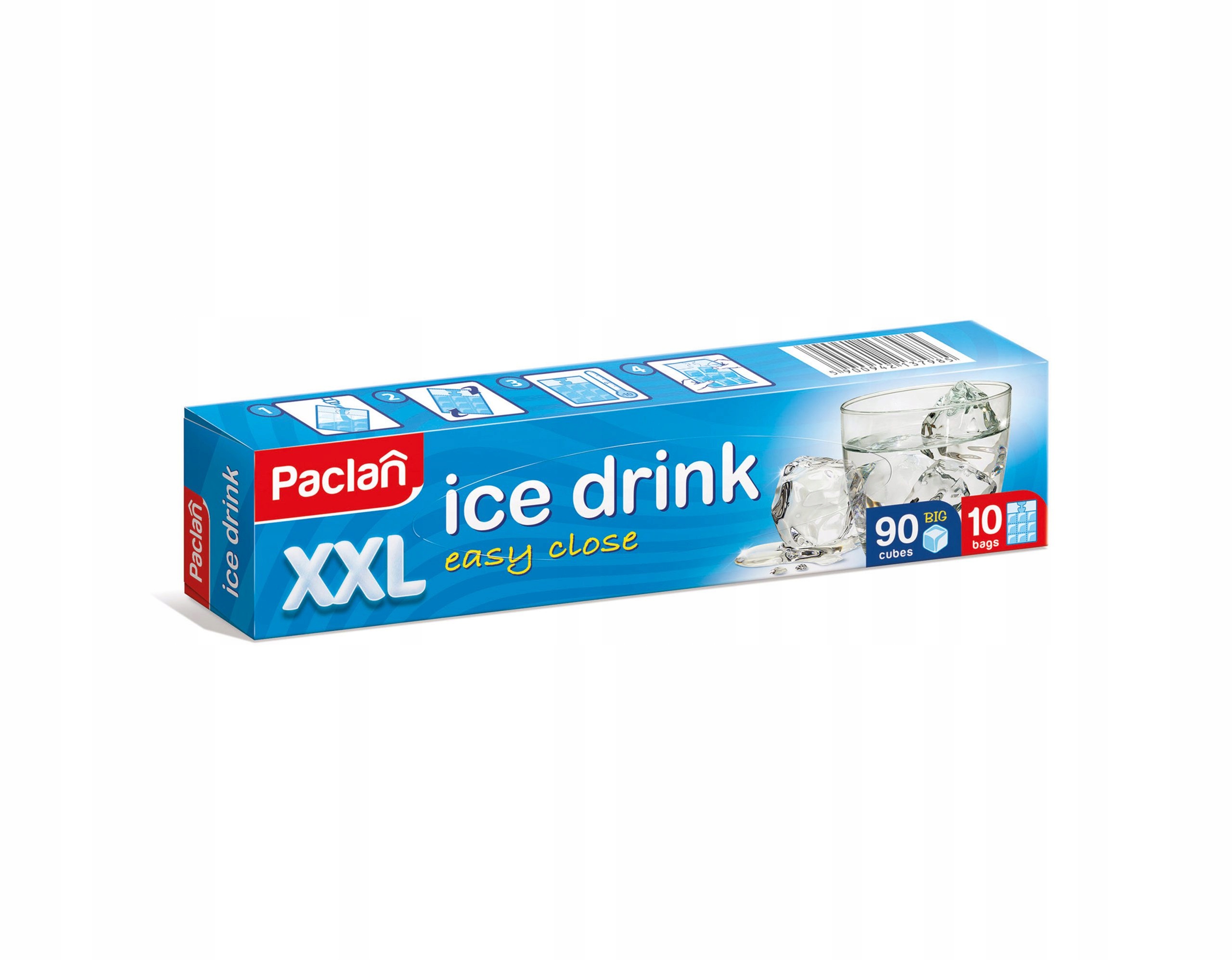 

Paclan Woreczki do lodu 10 szt sześcian
