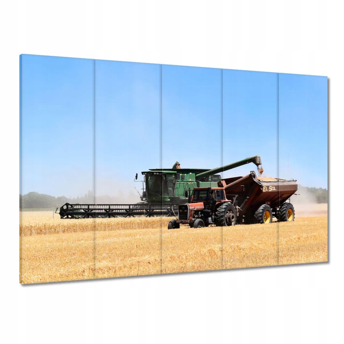 Obrazy 225x160 Kombajn podczas żniw