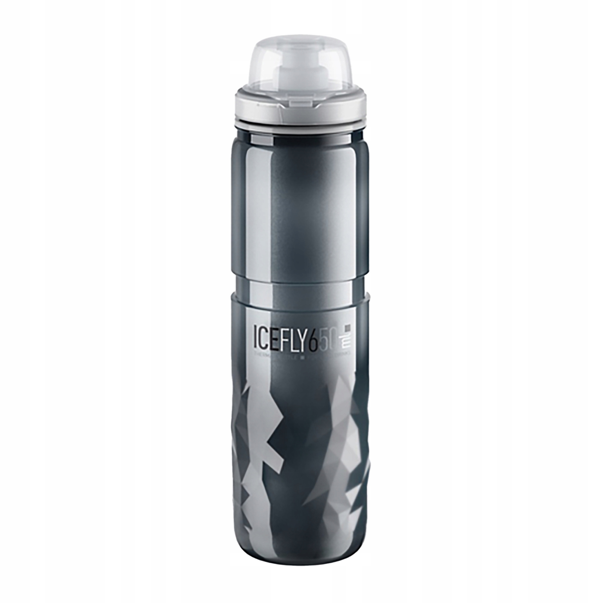 Bidon rowerowy Elite Ice Fly Smoke 650 ml