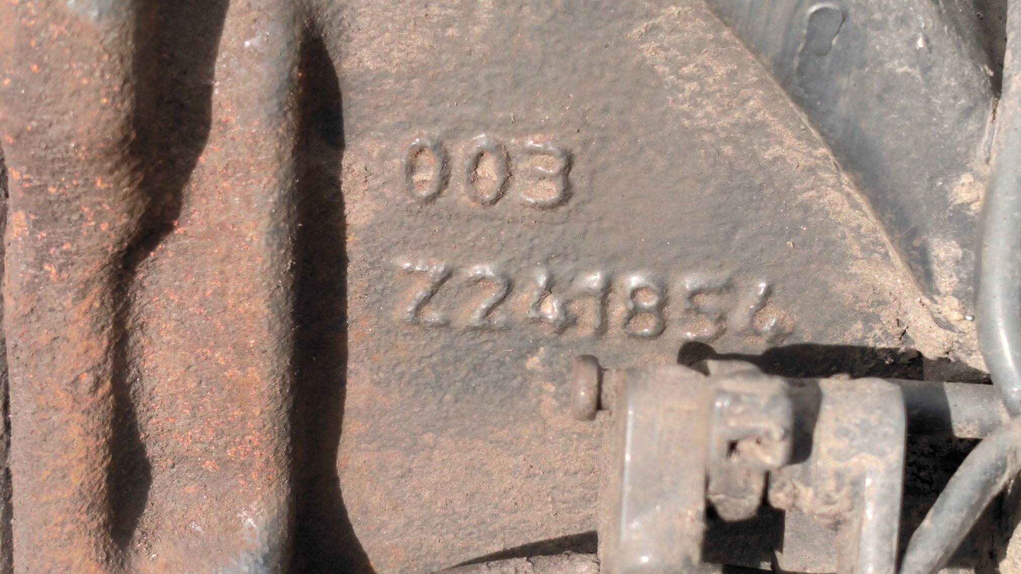 caliper brake rear part left 2266603 DAF XG 480 FT
