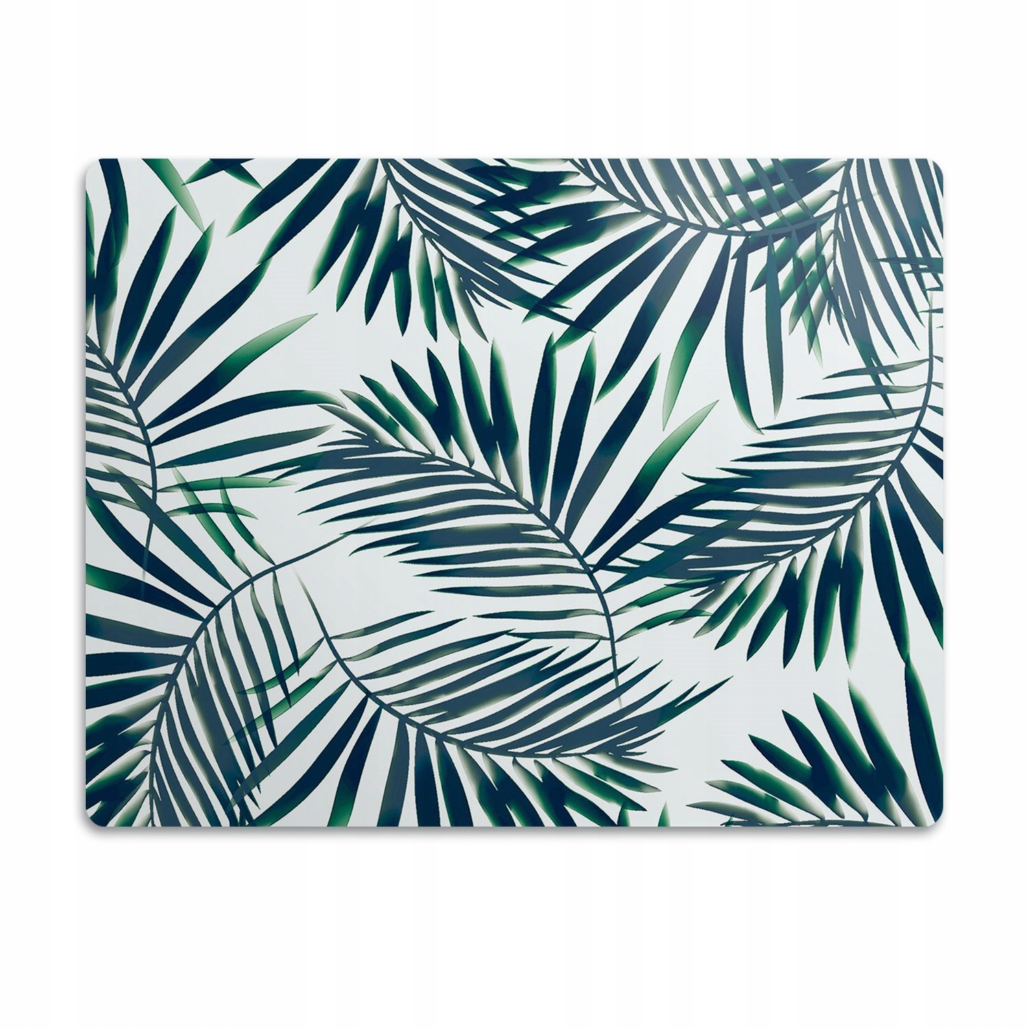 Podložka pro psa pod misku Zelené listy 60x40 cm