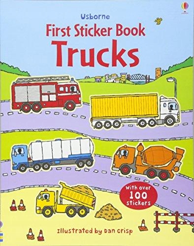 First Sticker Book Trucks SAM TAPLIN