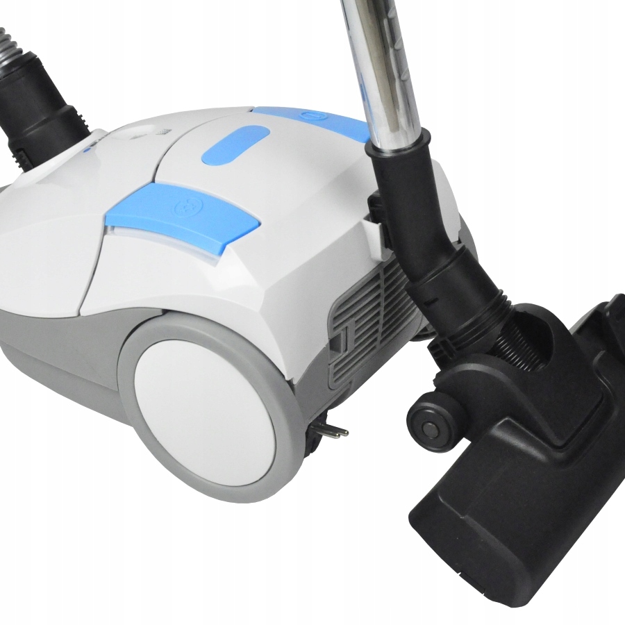 Odkurzacz workowy MAŁY BLAUPUNKT VCB201 HEPA VCB-201 +WORKI + 2 x ACC025 Kolor dominujący srebrny/szary