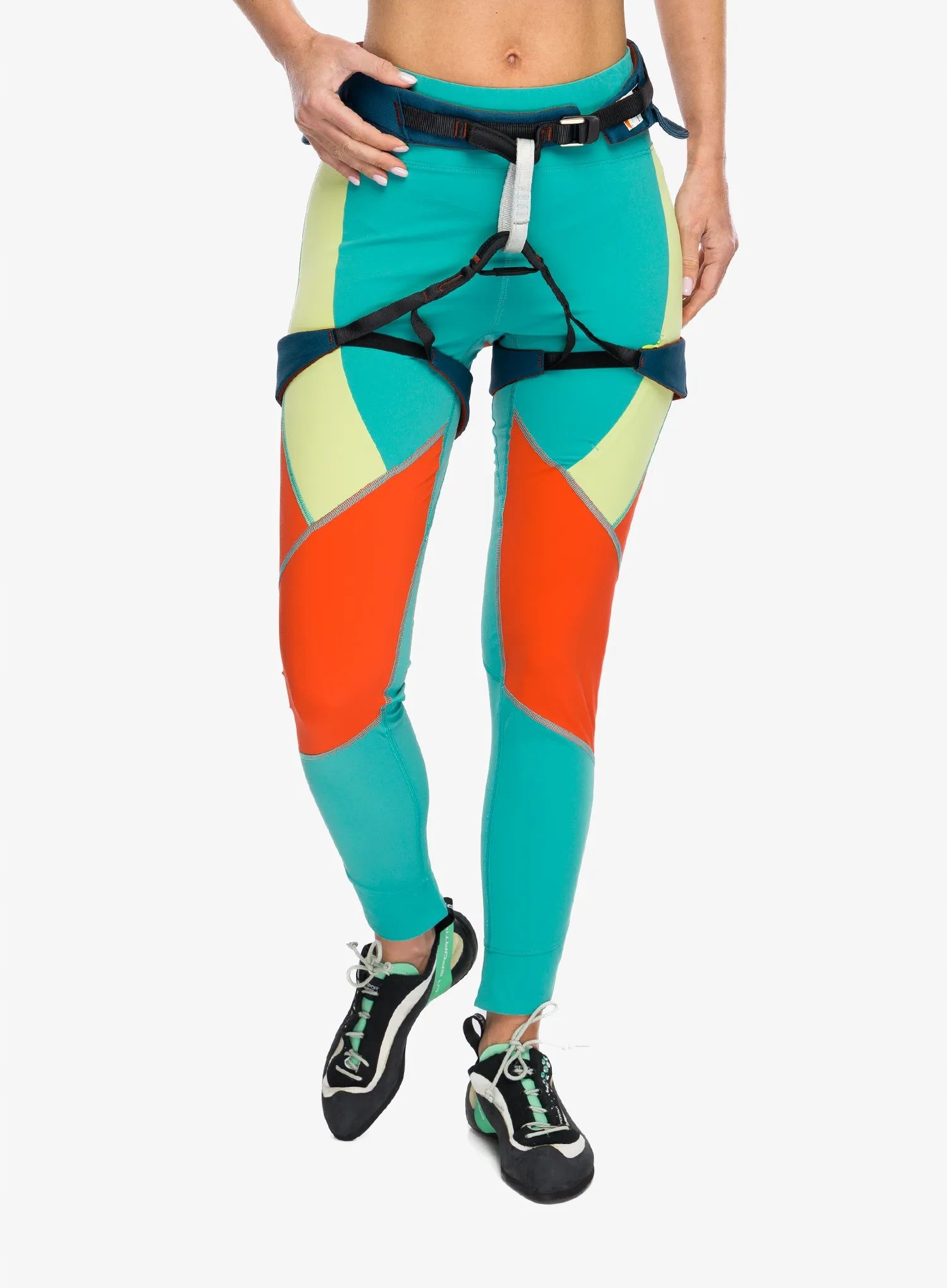 Horolezecký postroj Blue Ice Vista Harness majolica blue L