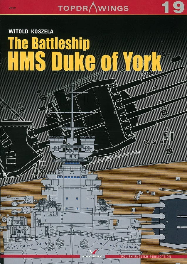 TOPDRAWINGS 19 - HMS DUKE OF YORK '41-46' pancernik