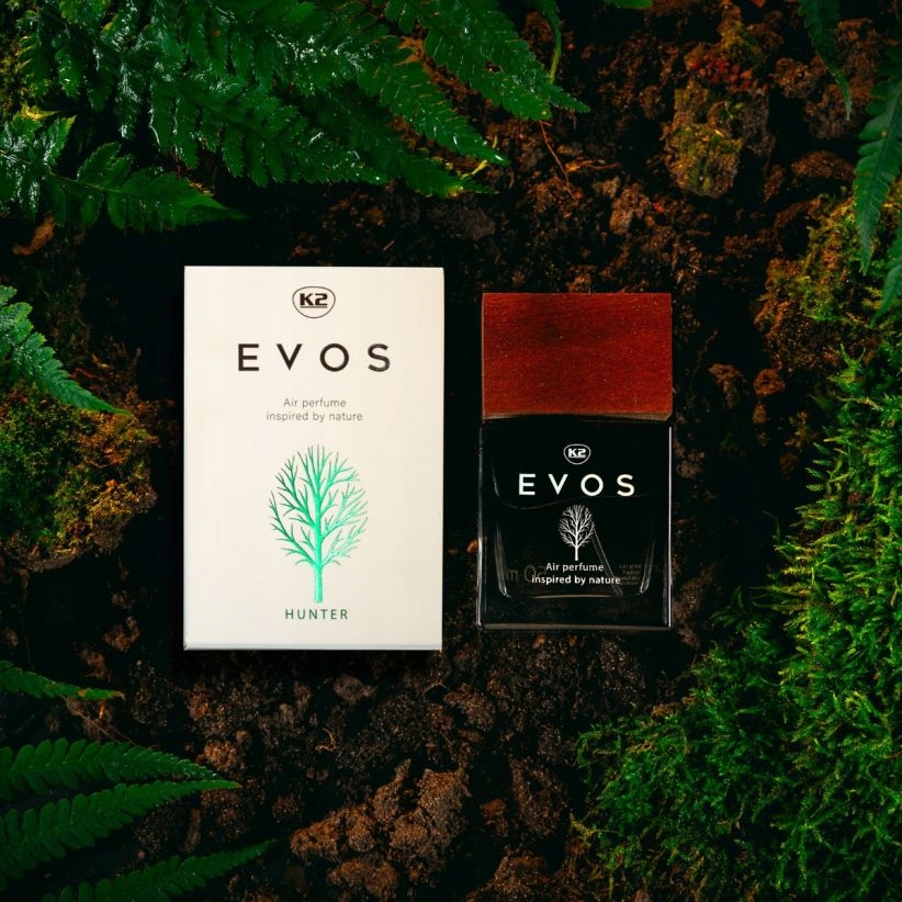 K2 EVOS HUNTER PERFUMY ZAPACH DO SAMOCHODU AUTA Rodzaj atomizery
