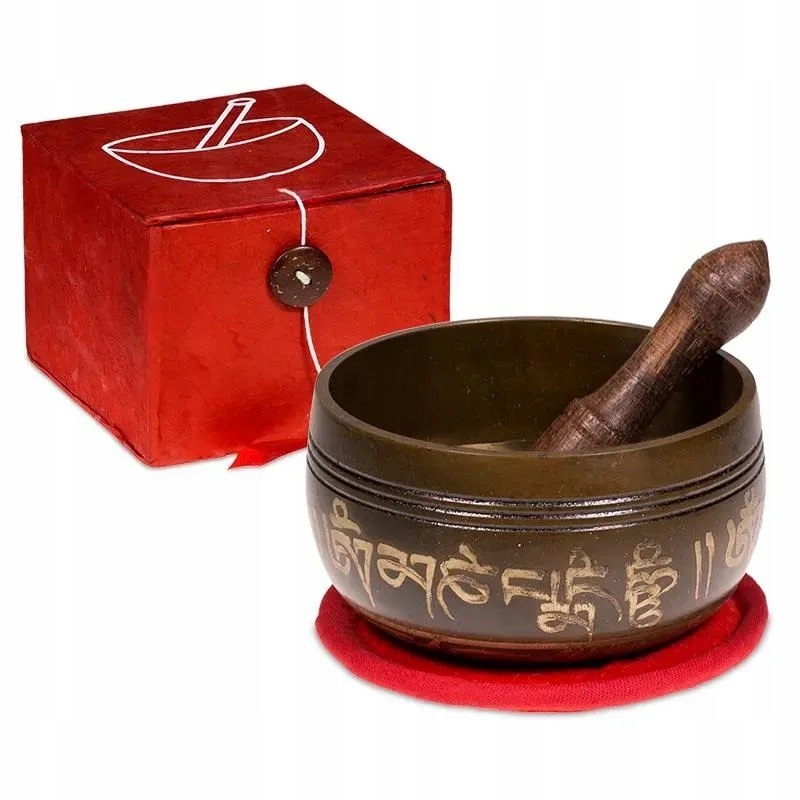Hrající tibetská mísa Ohm 8 cm Tibet Buddhismus