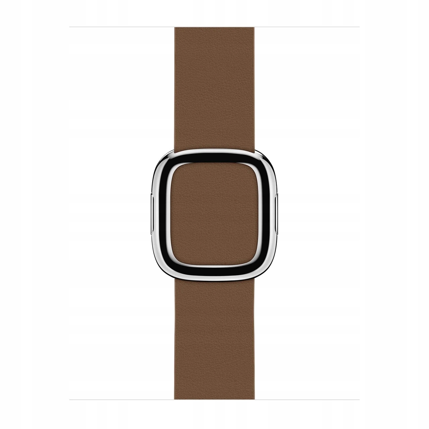 Pasek z klamrą nowoczesną (38/40/41/42mm) M Brąz