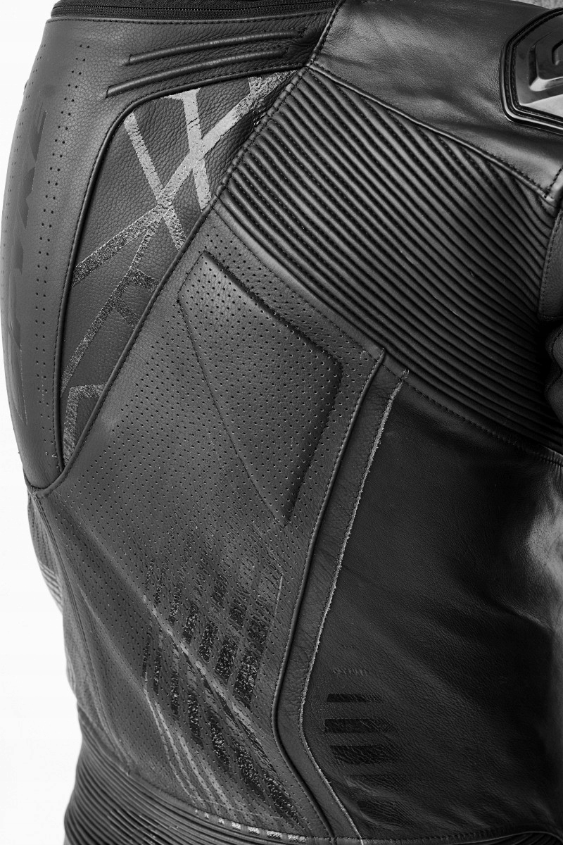 MĘSKI KOMBINEZON MOTOCYKLOWY SPYKE ARAGON RACE CZARNY ROZMIAR 48 Numer katalogowy producenta 110102/10000/48