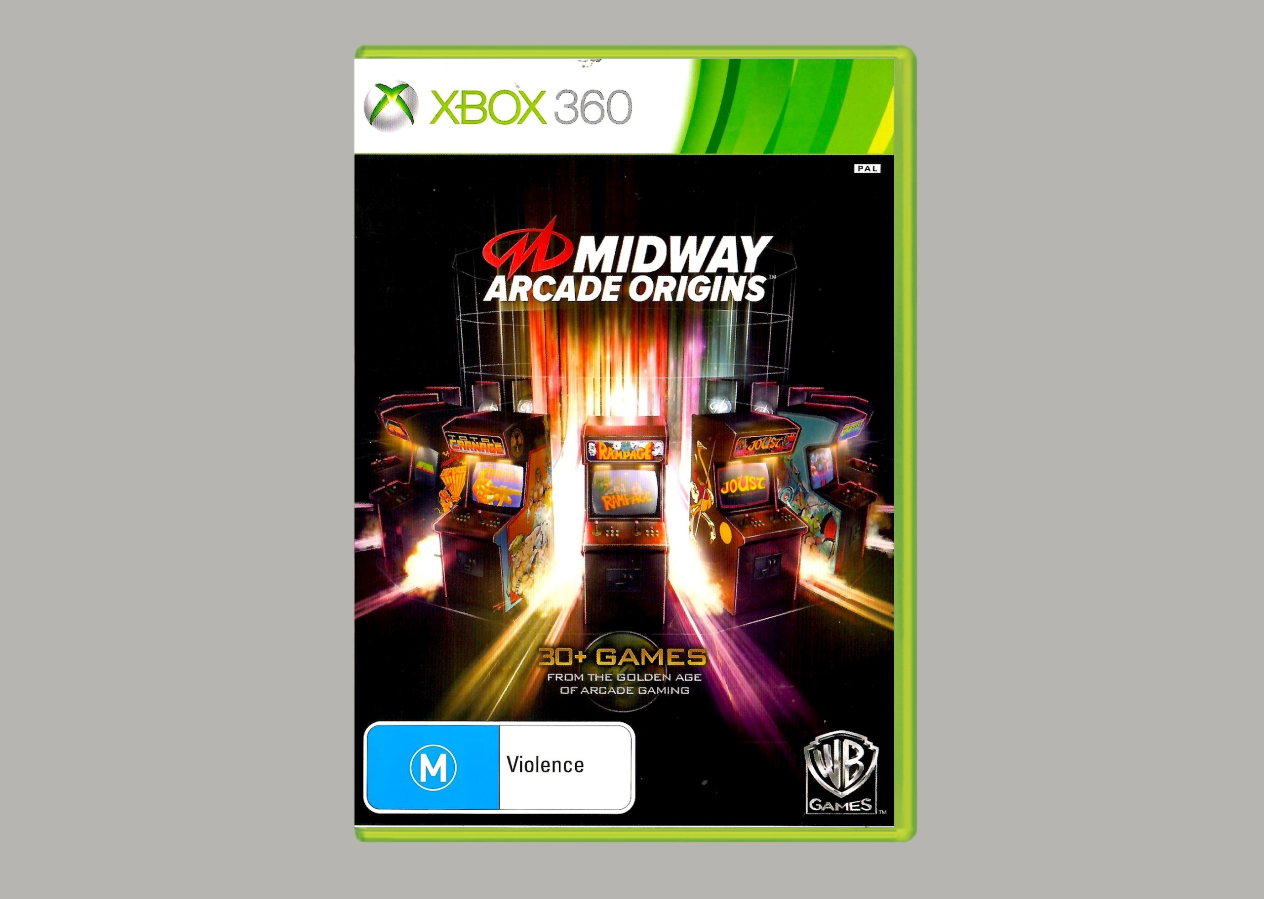 XBOX 360 MIDWAY ARCADE ORIGINS Maksymalna liczba graczy 1