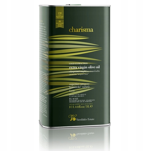 Levně Řecký extra panenský olivový olej Charisma 3000 ml Kréta