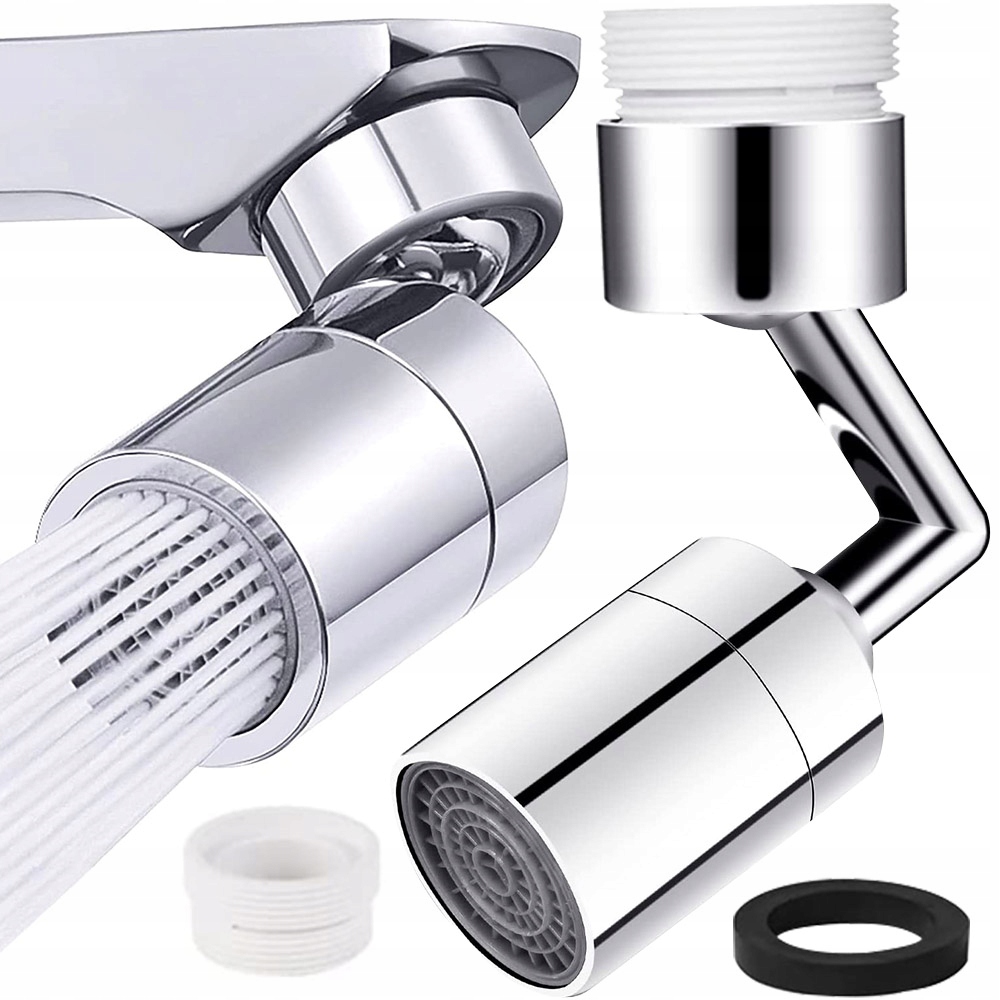 OBROTOWA PRZEDŁUŻKA PRZEDŁUŻACZ DO KRANU BATERII ADAPTER AREATOR PERLATOR Typ montażu podtynkowa