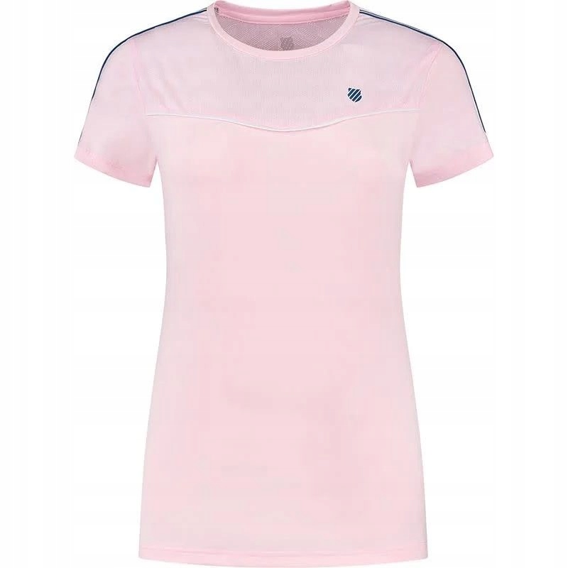 Dámské Tričko K-swiss Tac Hypercourt Round Neck Top Mesh Women Cherry Xs