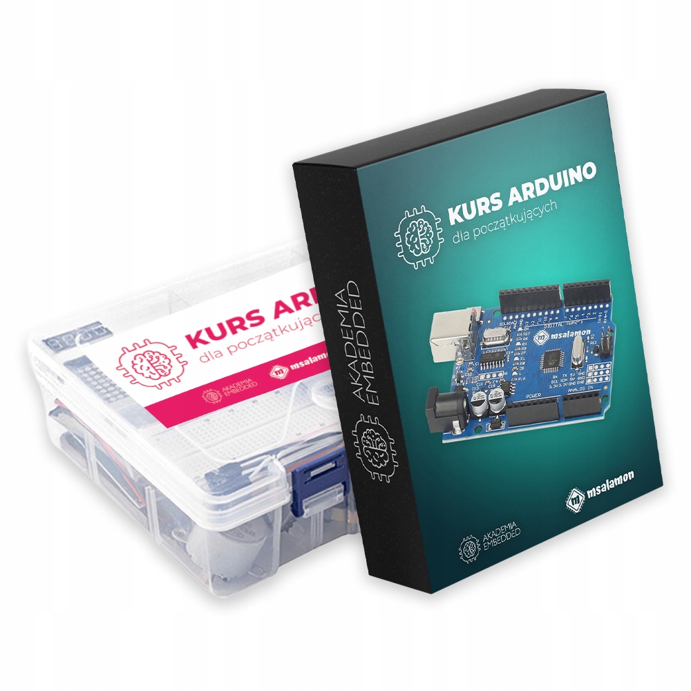 Zestaw do nauki elektroniki MSALAMON kurs Arduino 40 lekcji