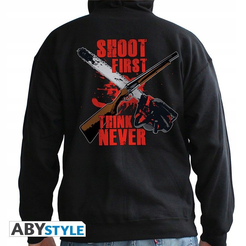 ABYstyle Mikina Ash vs Evil Dead Shoot first, think never vel. S