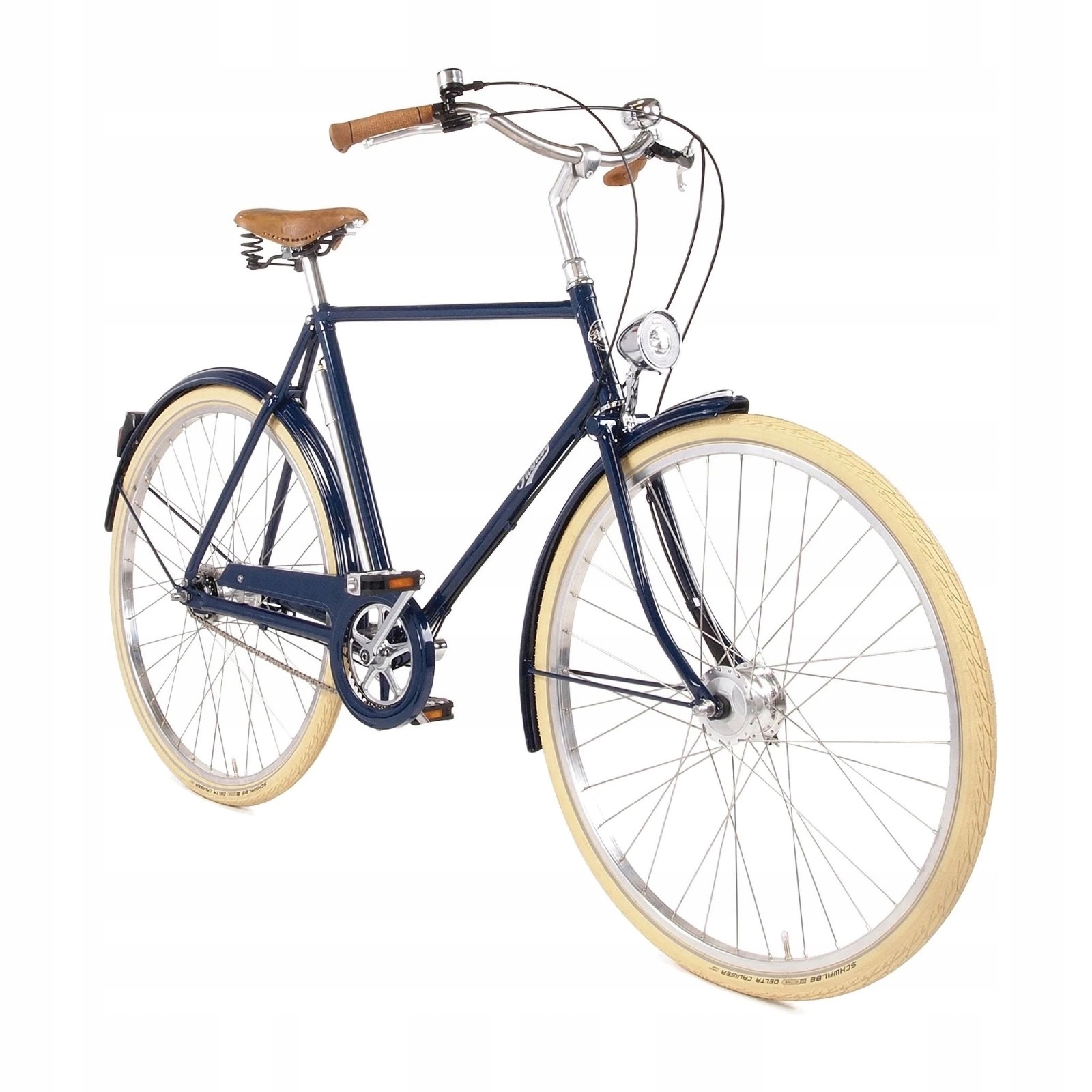 Klasyczny rower miejski Pashley Briton w kolorze Oxford Blue