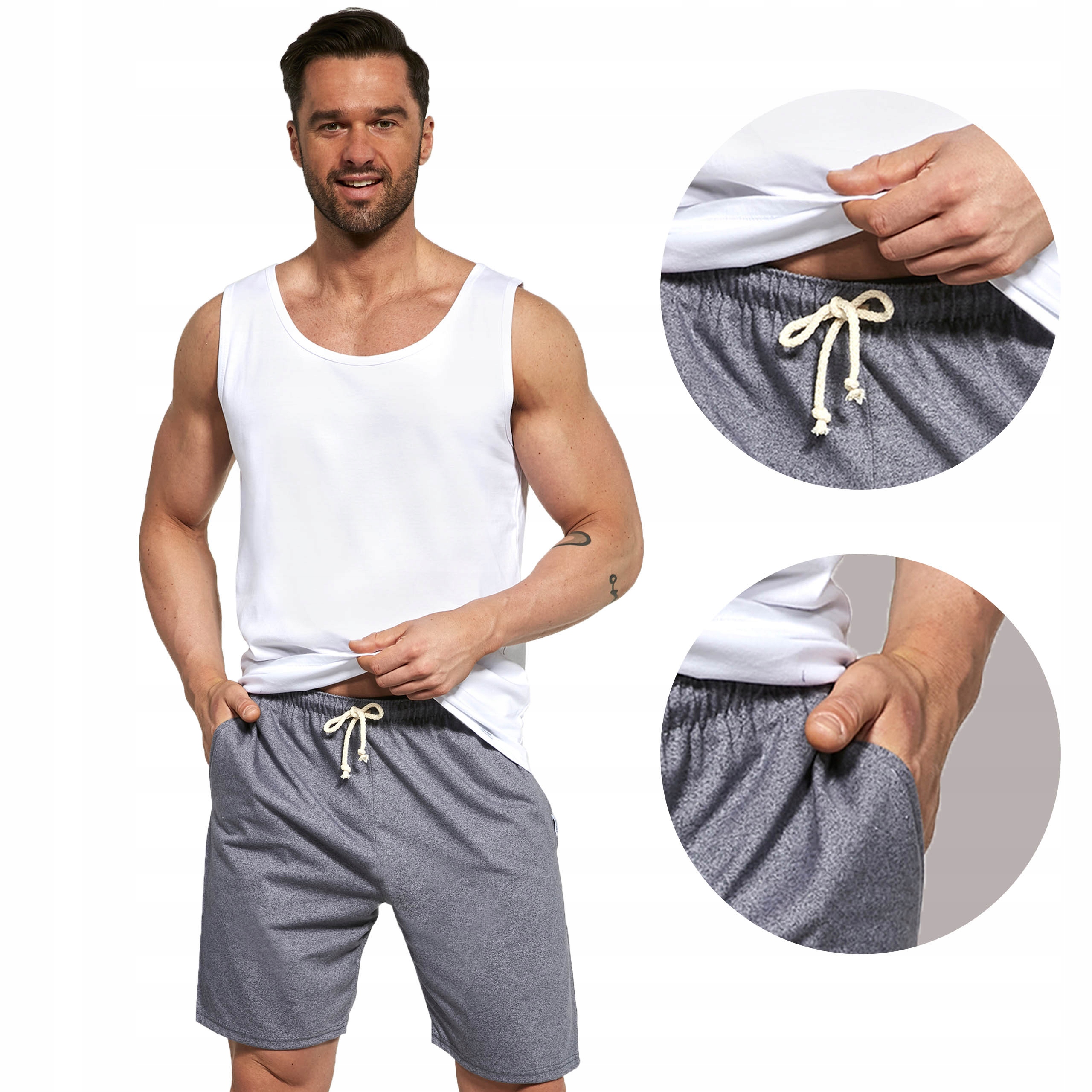 

Męska Piżama dresowe spodenki Denis Xoxoxo XL