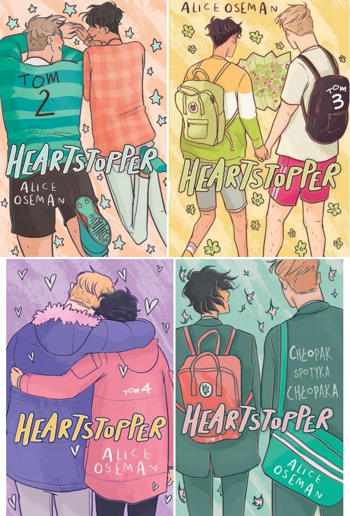 

Heartstopper Tom 1-4 Alice Oseman Alice..