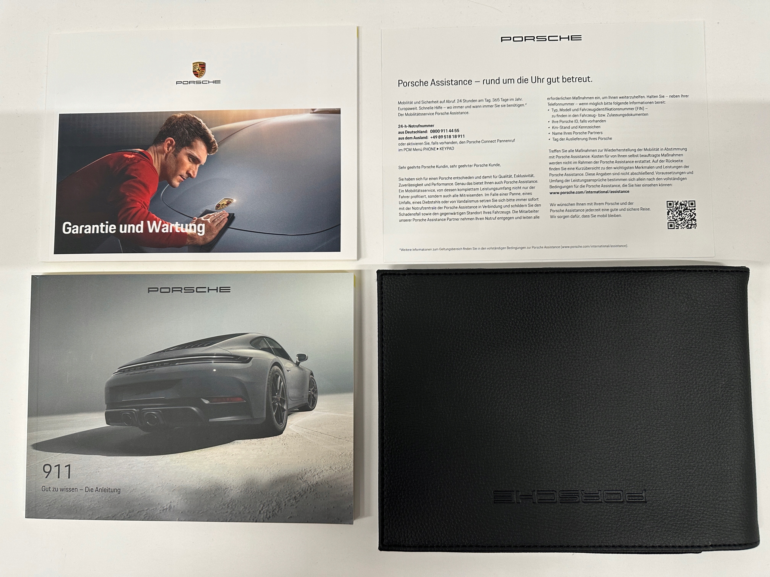 Porsche 911 992 Oe návod na použitie puzdro servisná knižka