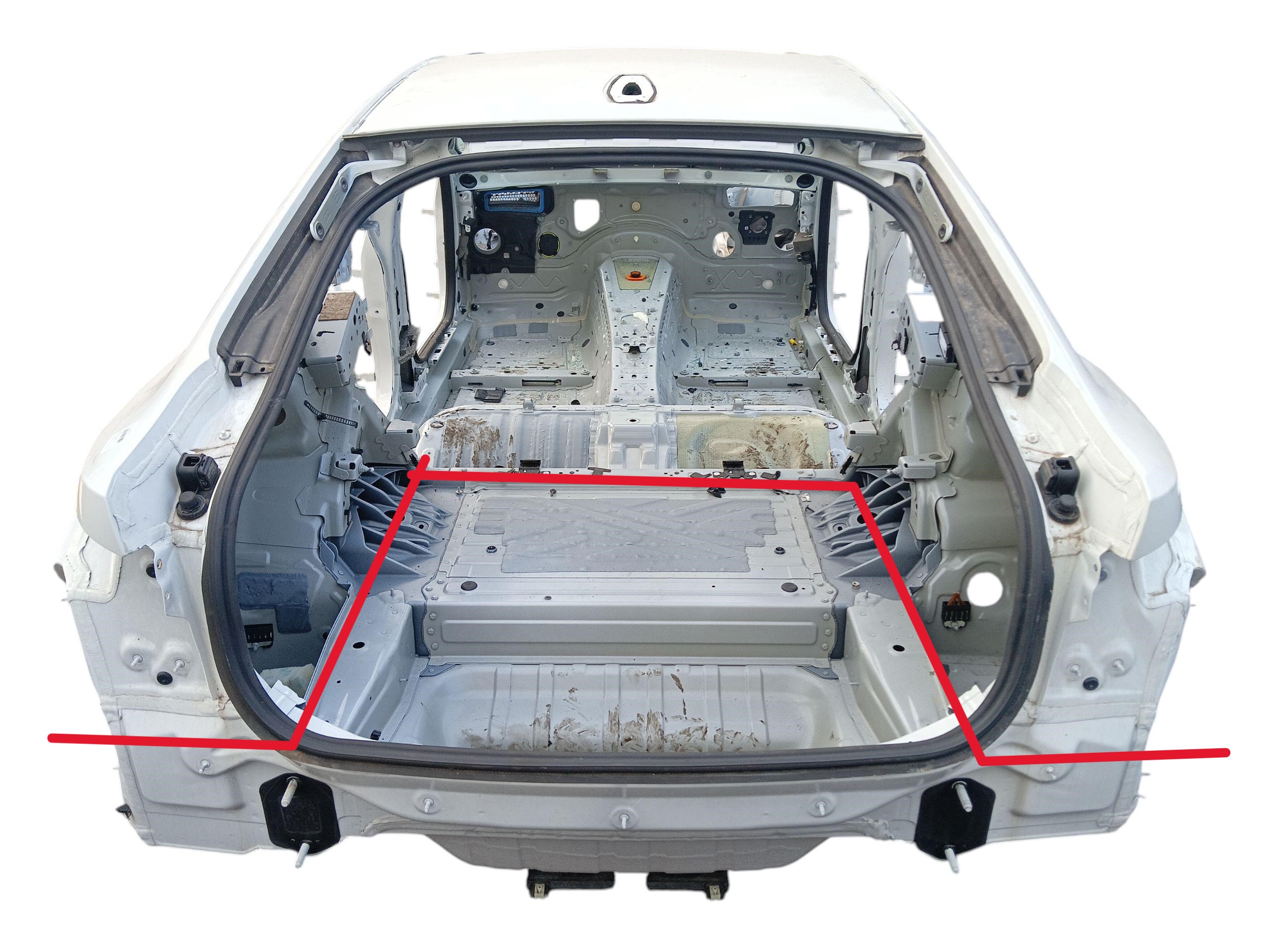 rear panel sump BMW i4 G26 GRAN COUPE LAK: 300 (21-24)