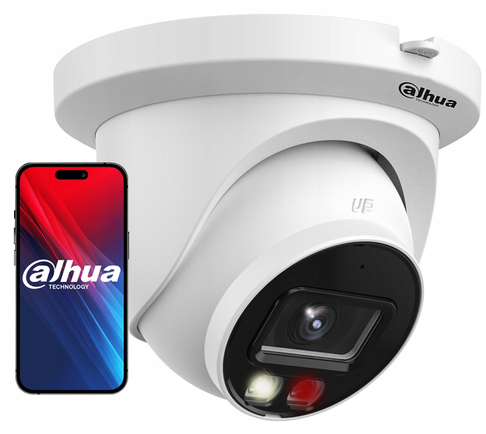 Kopuľková Ip kamera 6MPx Dahua IPC-HDW2849TM-S-IL-0280B Smart Dual Light