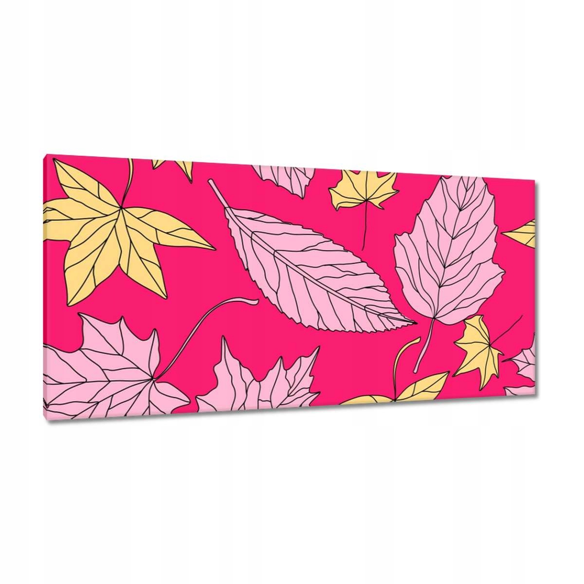 Obrazy 115x55 Moderní sušené listy