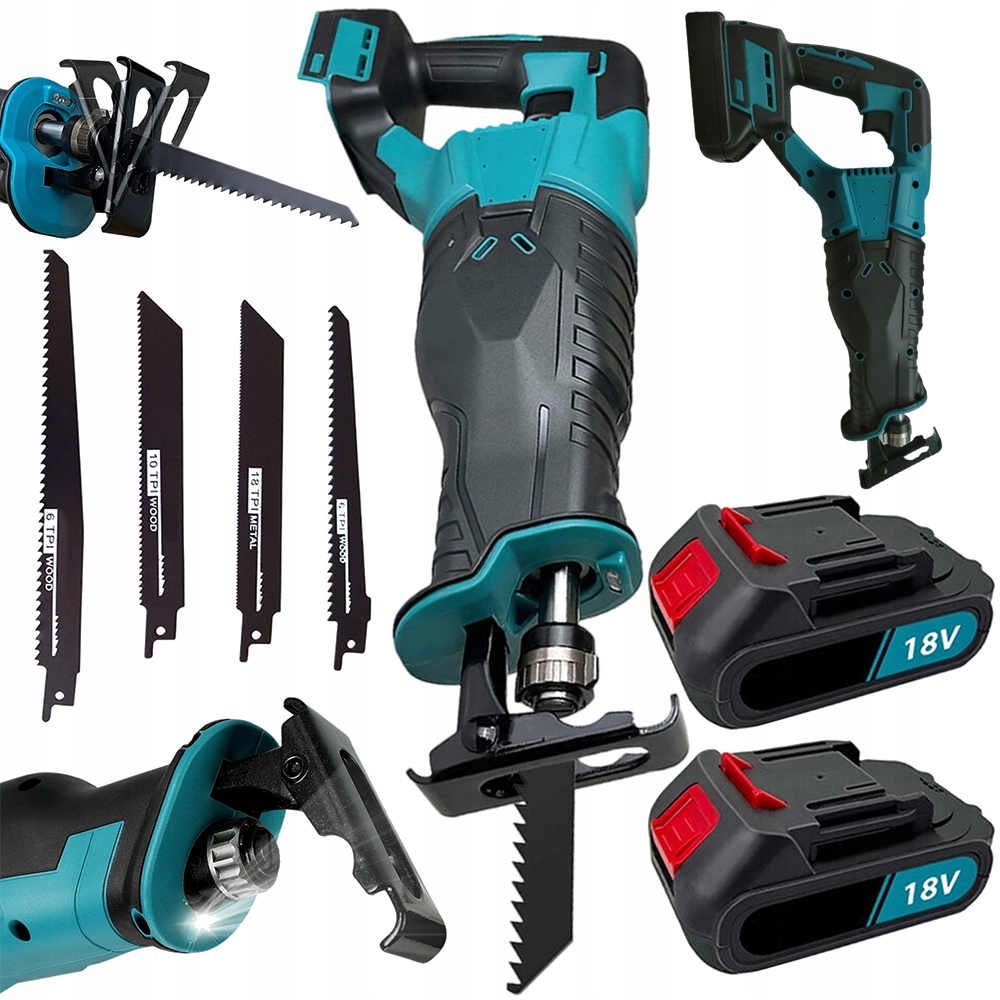 Akumulátorová Pila Ocaska Led Ruční Pila Na Kov/dřevo Sada