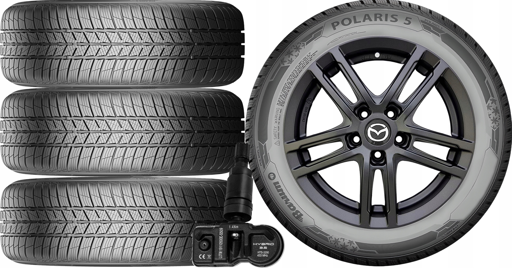 НОВЫЕ КОЛЕСА ЗИМА Mazda CX-5 Cx5 GEN II Барум 225/60r18+TPMS