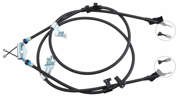 K19000 - КАБЕЛЬ РУЧНОГО ТОРМОЗА FORD FOCUS 11-