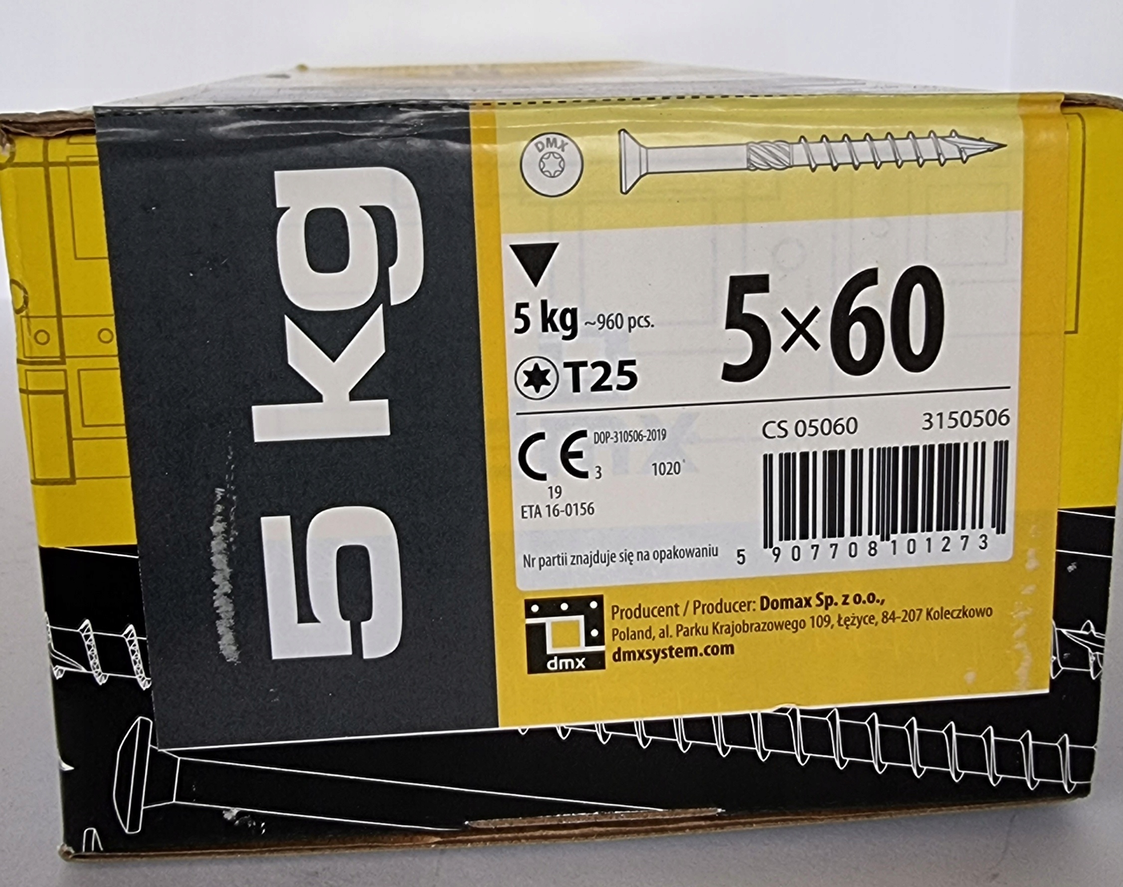 

Wkręty Ciesielskie Do Drewna 5x60 Stożkowe 5kg!!!