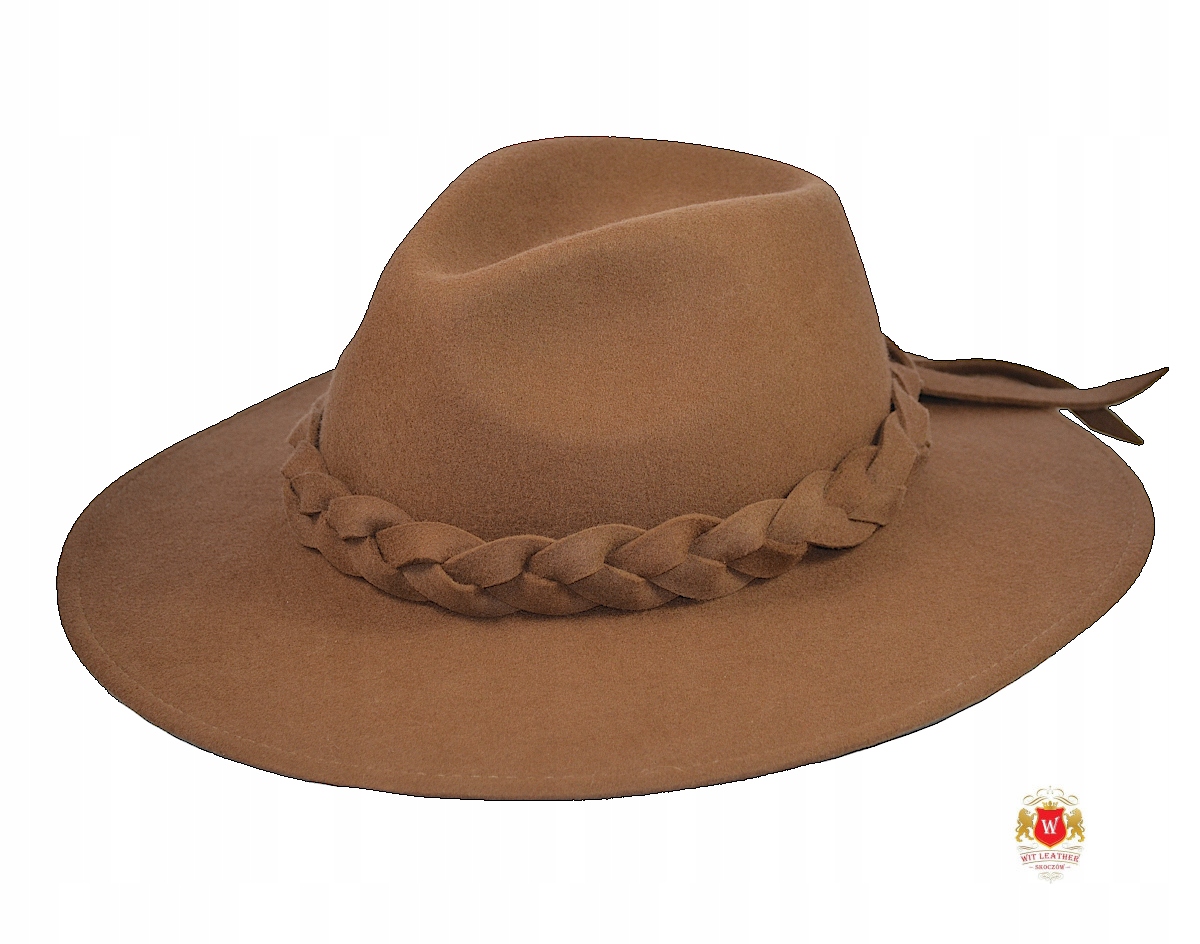 Dámský vlněný klobouk fedora Stella Skoczów