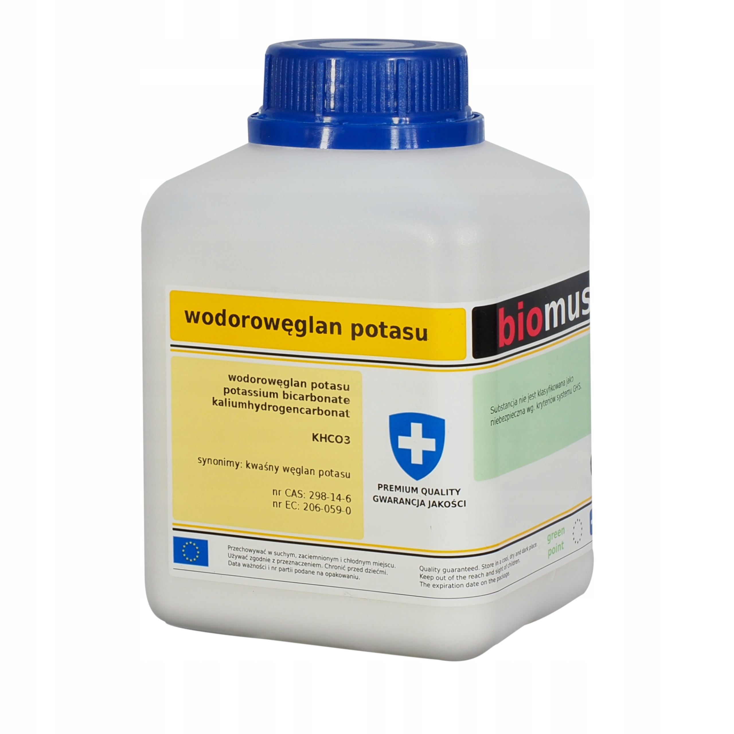 

Wodorowęglan Potasu 250g Biomus