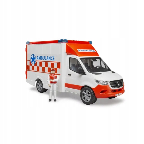 

Bruder samochód ambulans Mb sprinter 02676 karetka