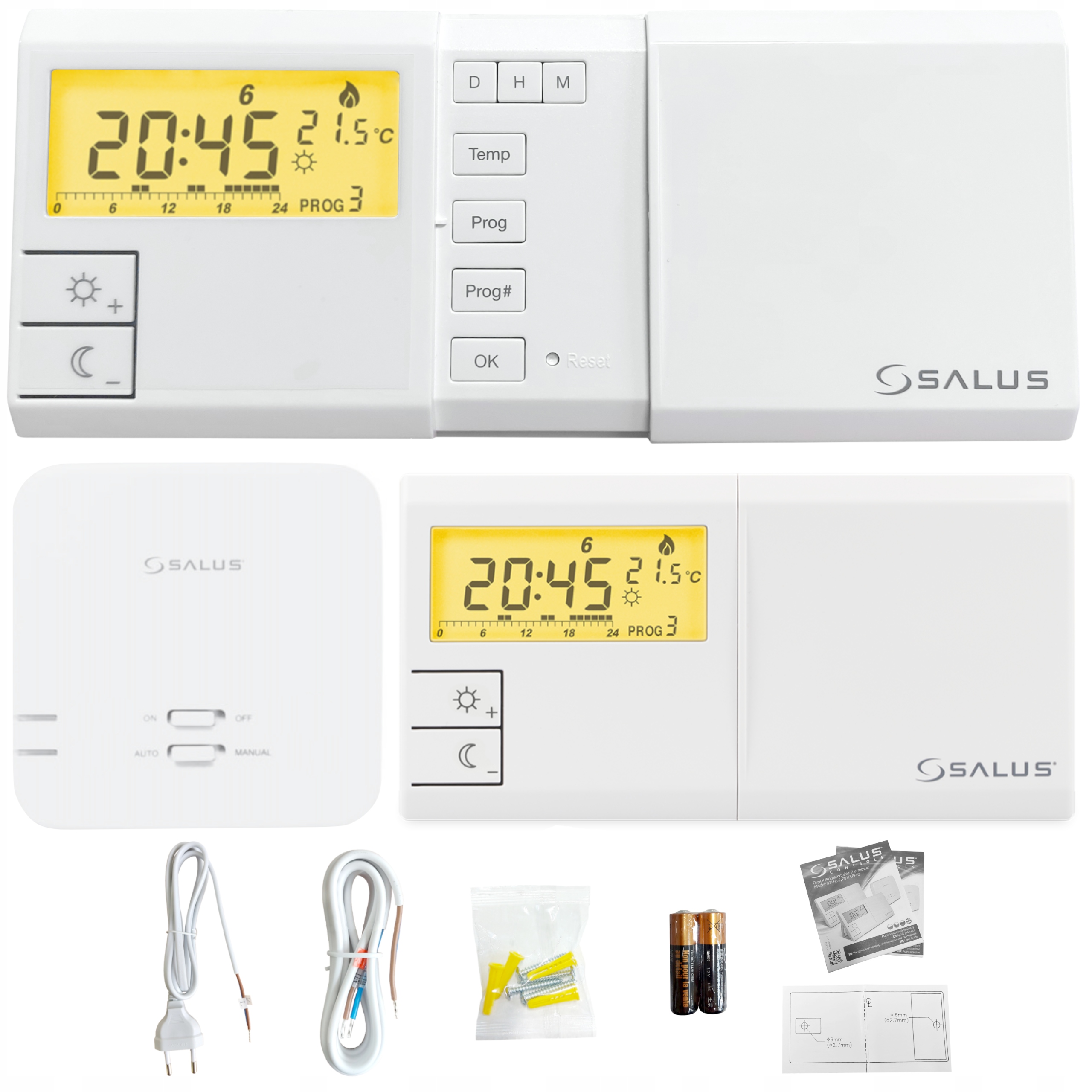 REGULATOR 091FLRFV2 STEROWNIK TERMOSTAT TEMPERATURY BEZPRZEWODOWY TYGODNIOW