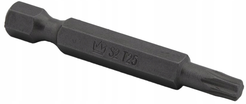 BIT GROT KOŃCÓWKA TORX T25 25 x 50mm stal S2-ACR