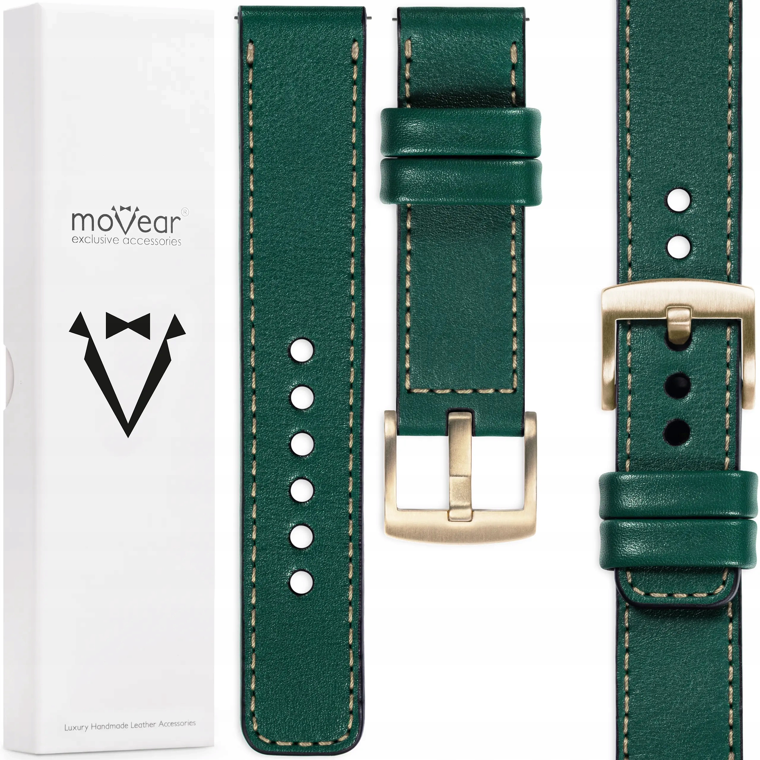 Kožený řemínek pro Huawei Watch 18mm Watch Gt 5 4 42/41 Exkluzivní Movear