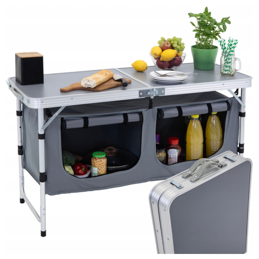 Kuchnia Turystyczna Szafka stół składany ogrodowy walizka Kempingowy stolik