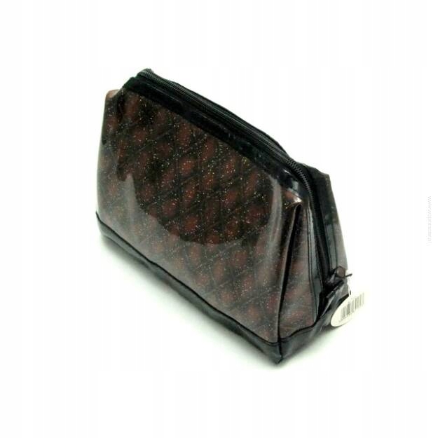 

Kosmetyczka damska brązowa