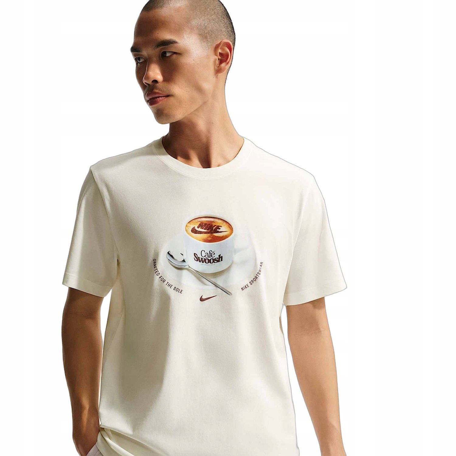Tričko Nike U Nsw Tee Std Cafe Swoosh Mug L Pánské