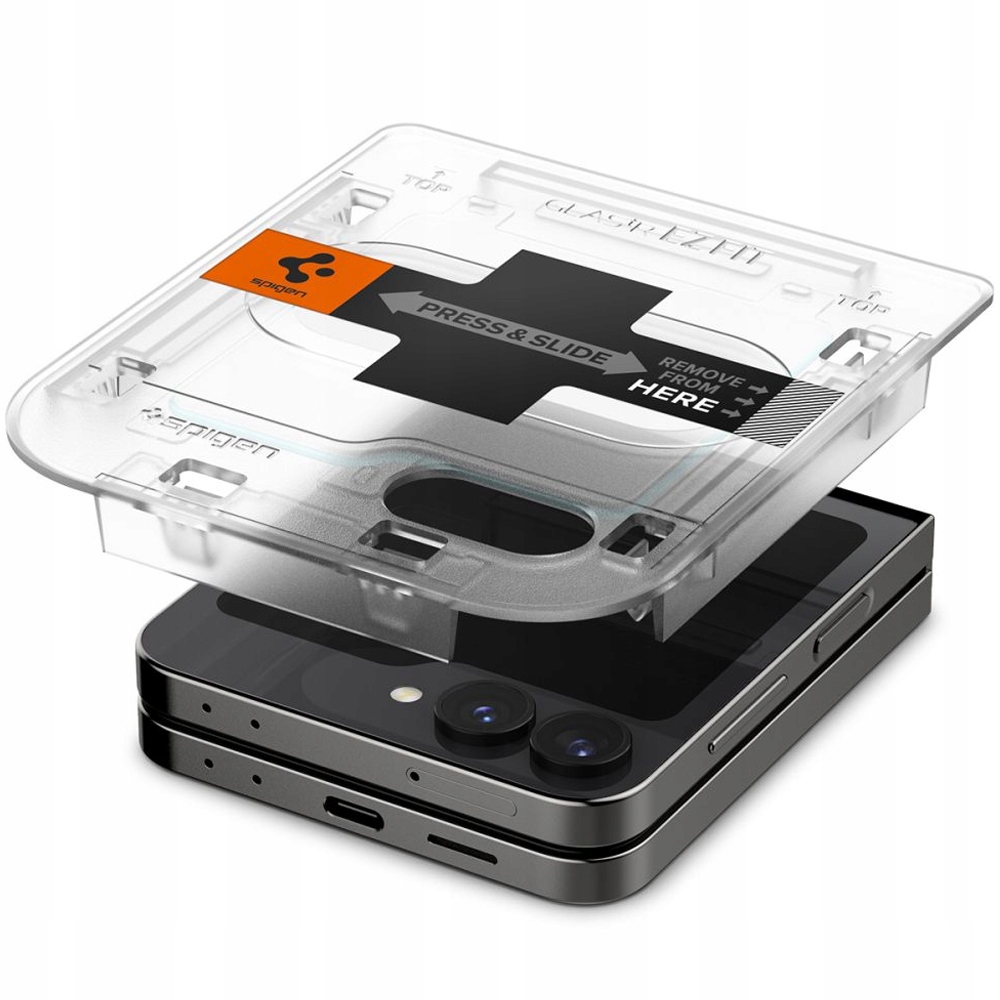 Spigen Szkło Hartowane Glas.tr Ez Fit Do Samsung Galaxy Z Flip 6 2-PACK
