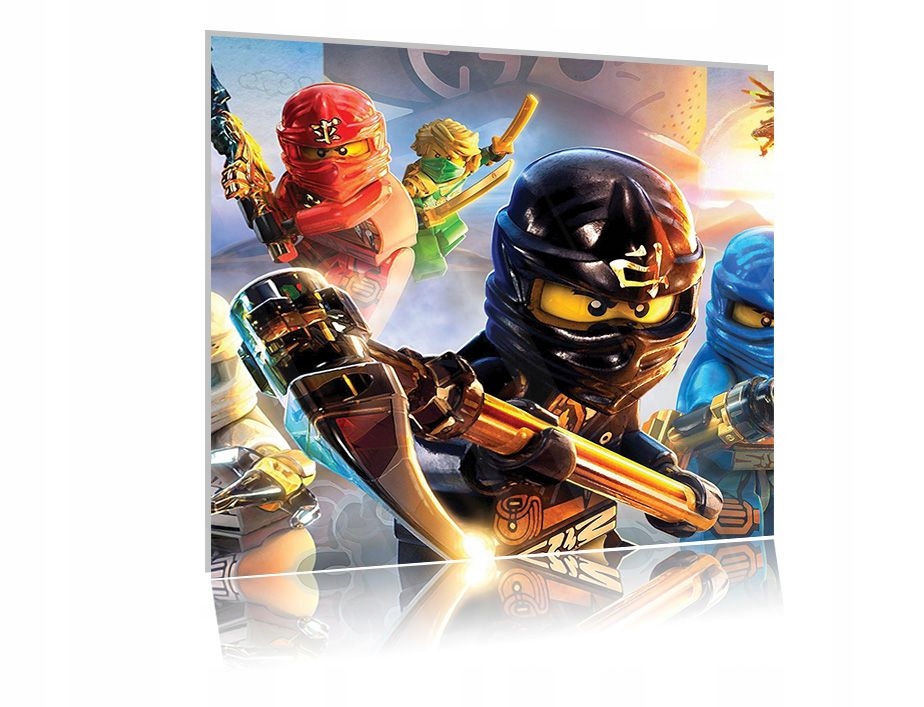 

Obraz szklany na szkle Lego Ninjago 01 50x50