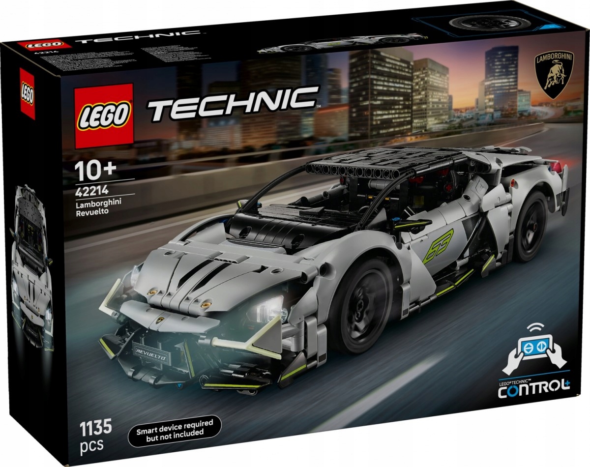 Lego Stavebnice Technic 42214 Superauto Lamborghini Revuelto