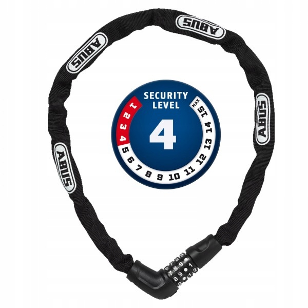 ZAPIĘCIE ABUS KŁÓDKA ŁAŃCUCH ROWEROWY ABUS 5805C