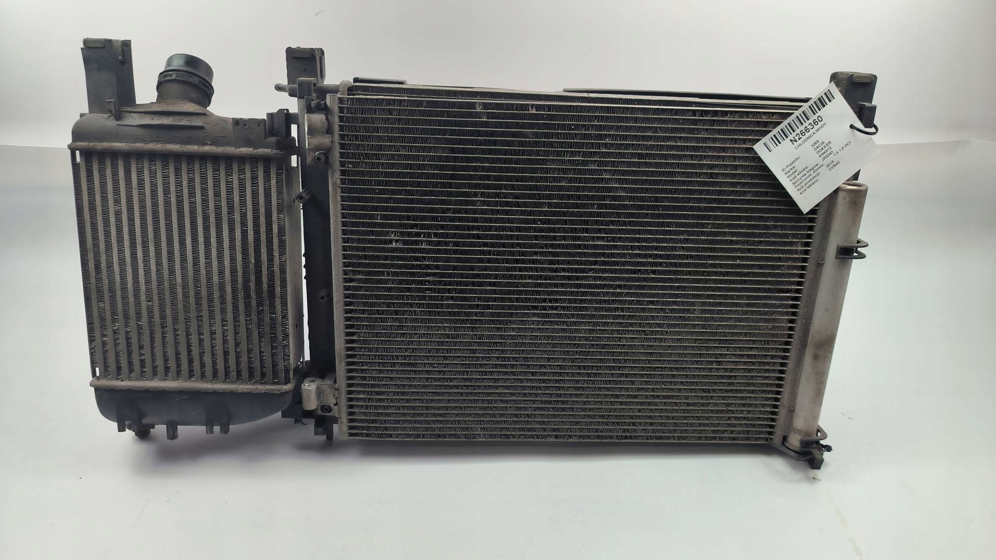 water cooler 214100078R 1.5 DCI DACIA DOKKER
