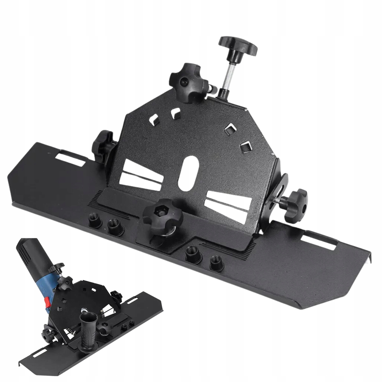 Vodítko Pro Řezání Dlaždic Pod Úhlem 45° Slider Pro Brusku 115/125 Flex