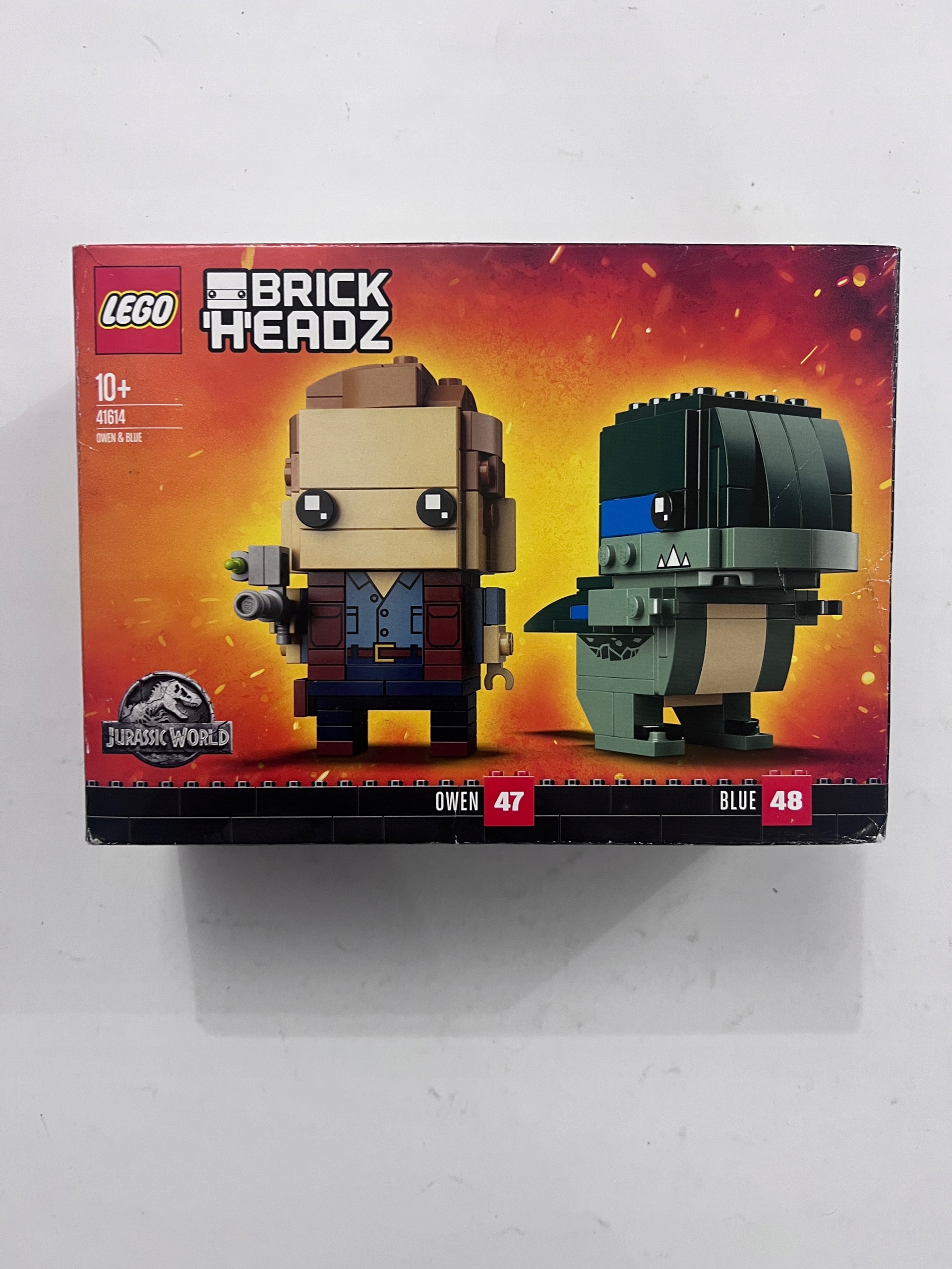 Lego 41614 BrickHeadz Jurassic World Owen & Blue