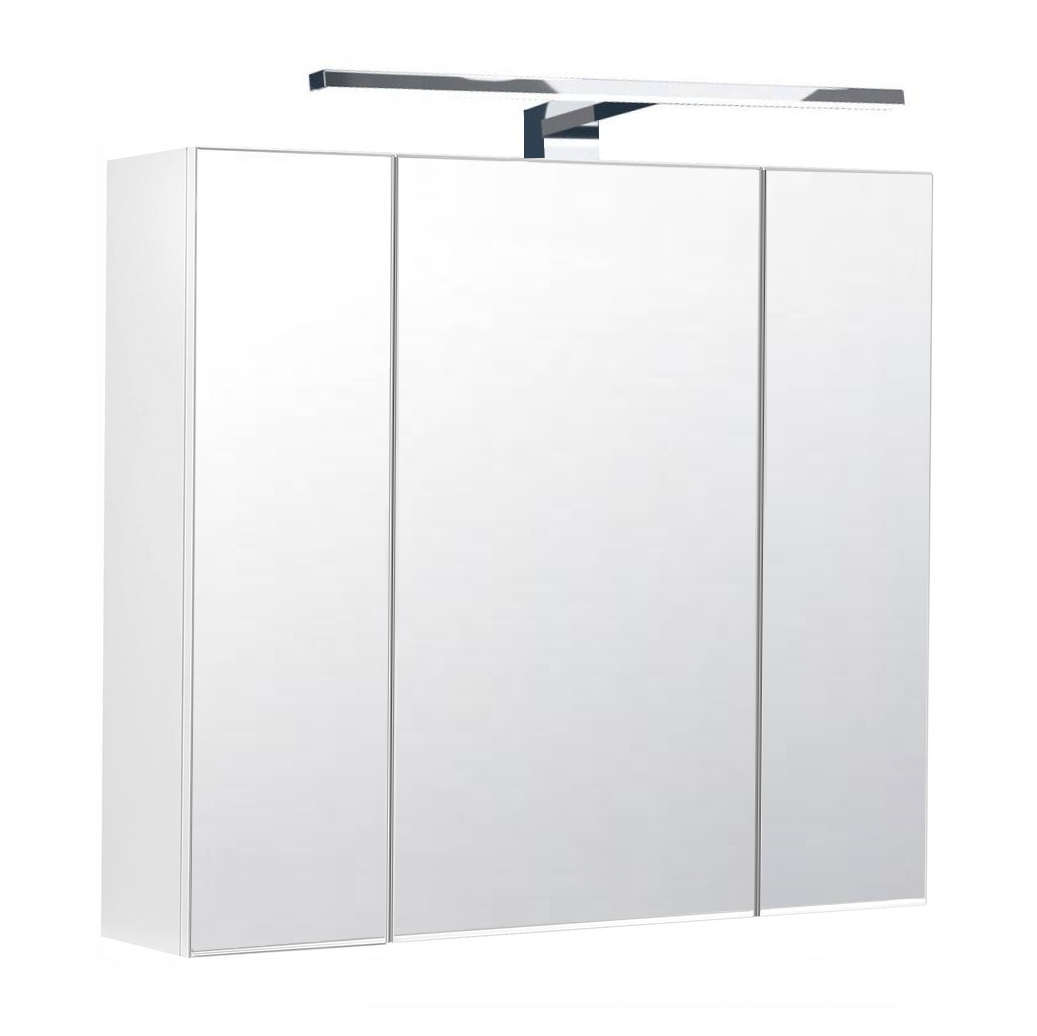 Zrkadlová Kúpeľňová Skrinka Do Kúpeľne S Led Osvetlením 60 cm