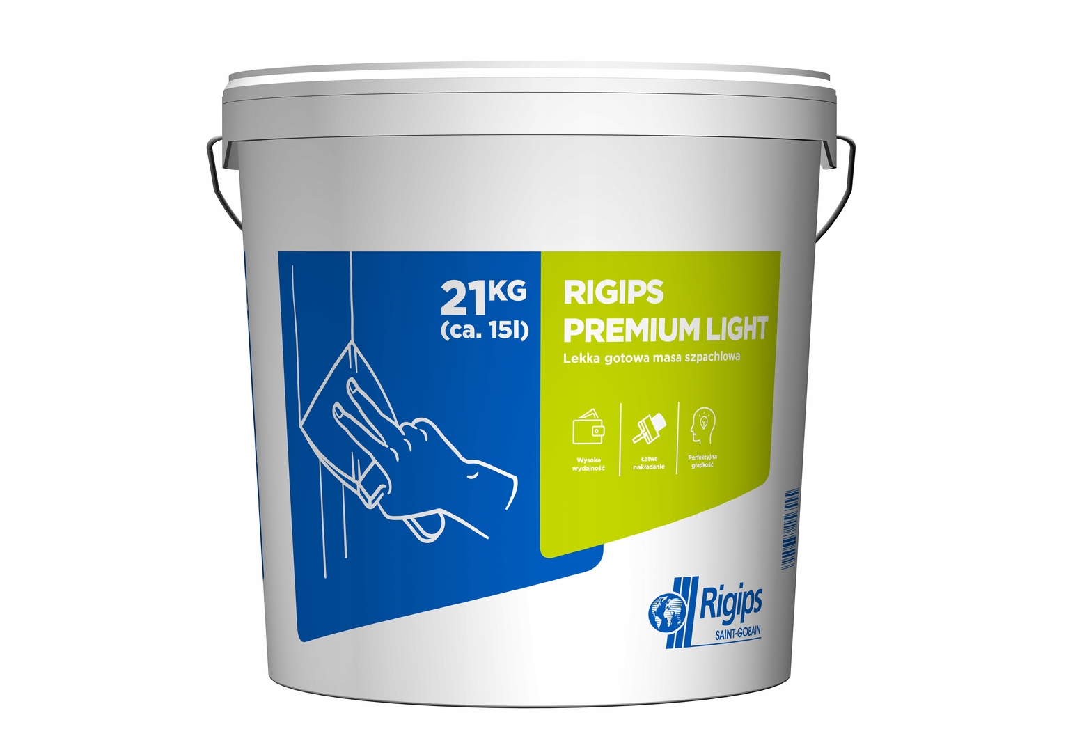 Rigips Lekka masa gotowa 21kg Premium Light