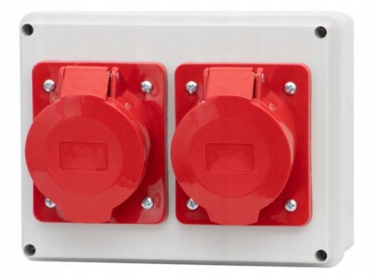 Napájecí rozvaděč R-190 zásuvky 2x16A 5p F-elektro F3.0123