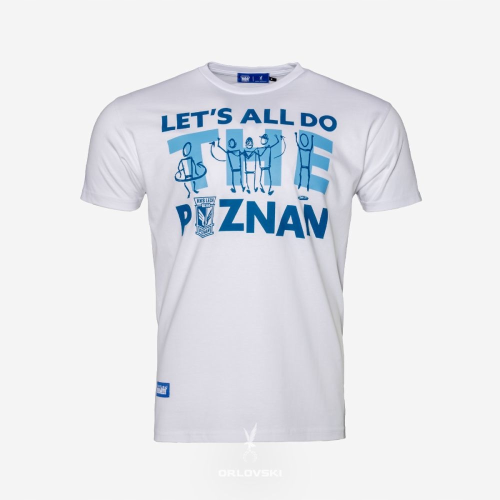 Koszulka Lech Poznań How To Do The Poznan Biała r. S